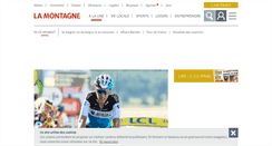 Desktop Screenshot of lamontagne.fr